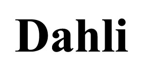 Dahli