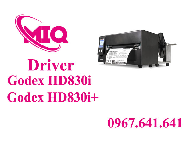 Driver Godex HD830i, Godex HD830i+ – Tải Driver Máy In Mã Vạch Godex