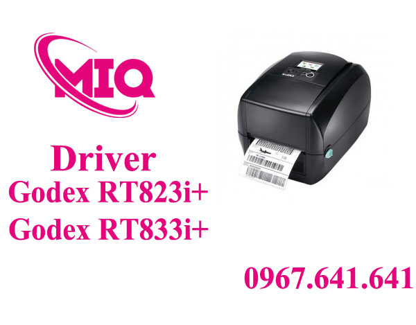 Driver Godex RT823i+ RT833i+ – Tải Driver Máy In Godex
