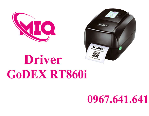 Driver GoDEX RT860i – Tải Driver Máy In Mã Vạch GoDEX RT860i