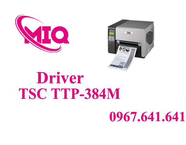 Driver TSC TTP-384M – Tải Driver Máy In Mã Vạch TSC TTP-384M