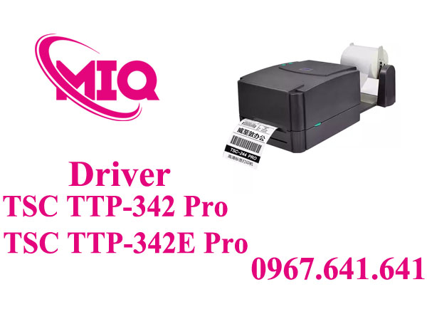 Driver TSC TTP-342 Pro TTP-342E Pro – Tải Driver Máy In Mã Vạch TSC