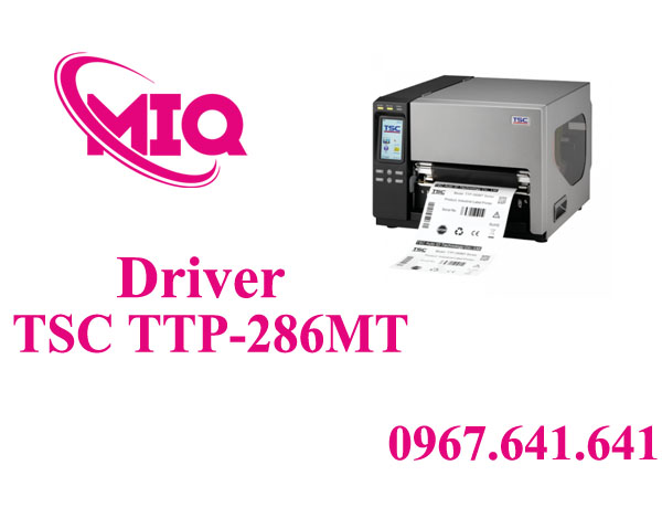 Driver TSC TTP-286MT – Tải Driver Máy In Mã Vạch TSC TTP-286MT