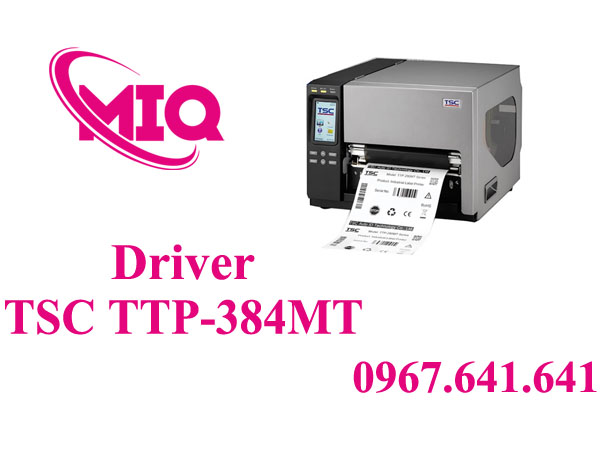 Driver TSC TTP-384MT – Tải Driver Máy In Mã Vạch TSC TTP-384MT
