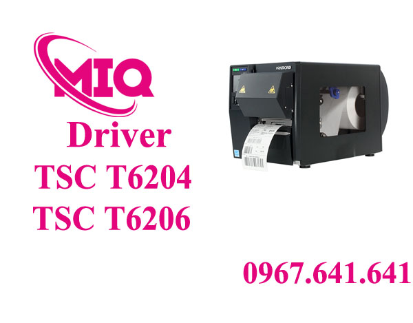 Driver TSC T6204e T6206e – Tải Driver Máy In Công Nghiệp T6000e