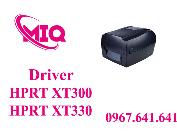 Driver HPRT XT300 XT330 – Tải Driver Máy In Mã Vạch HPRT