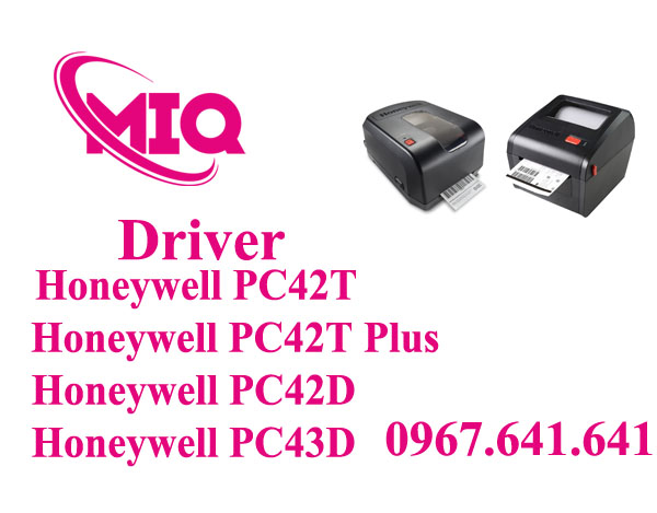 Driver Honeywell PC42T PC42T Plus PC42D PC43D – Tải Driver Máy In Mã Vạch
