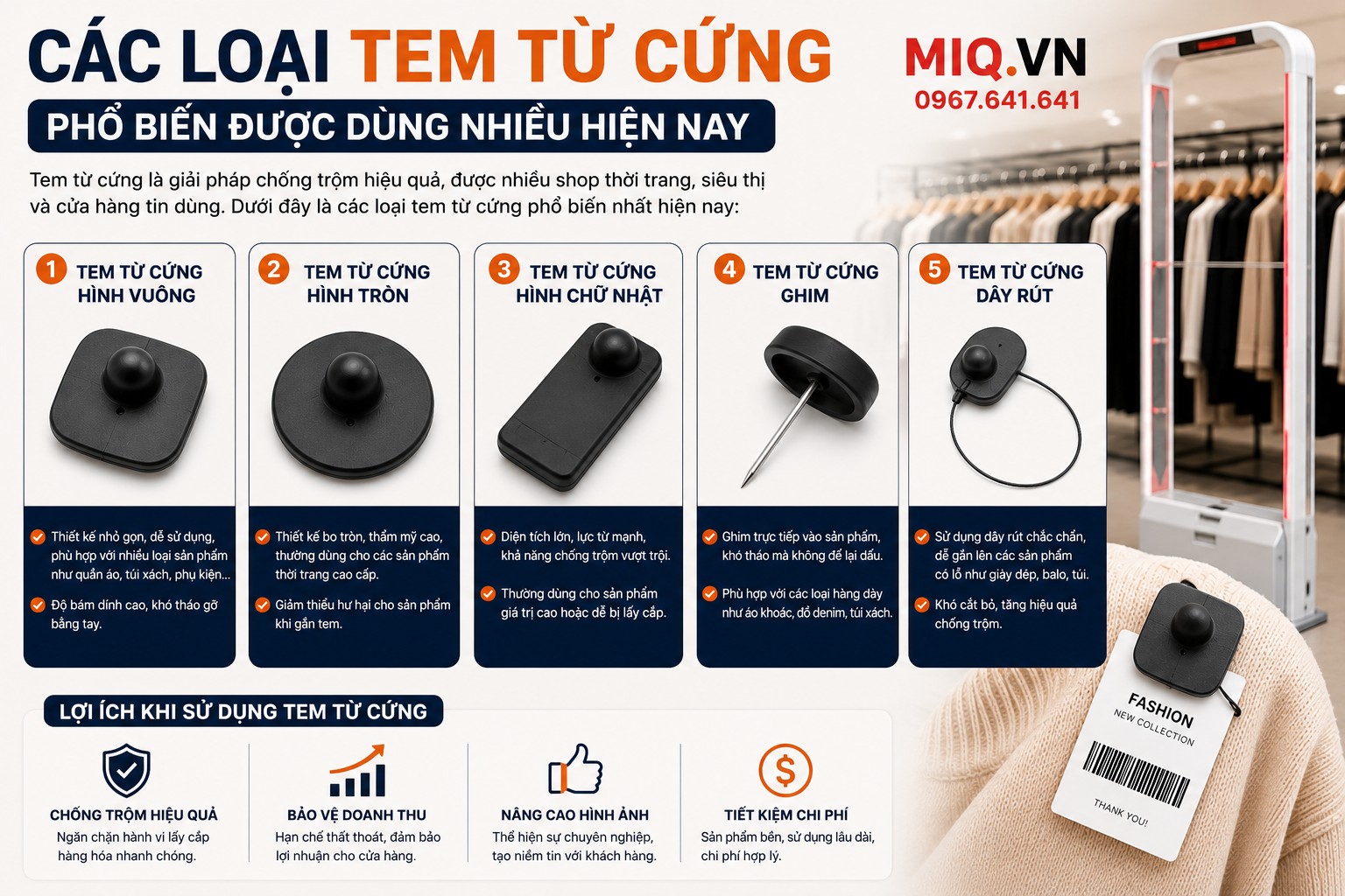 Các Loại Tem Từ Cứng Phổ Biến Được Dùng Nhiều Hiện Nay