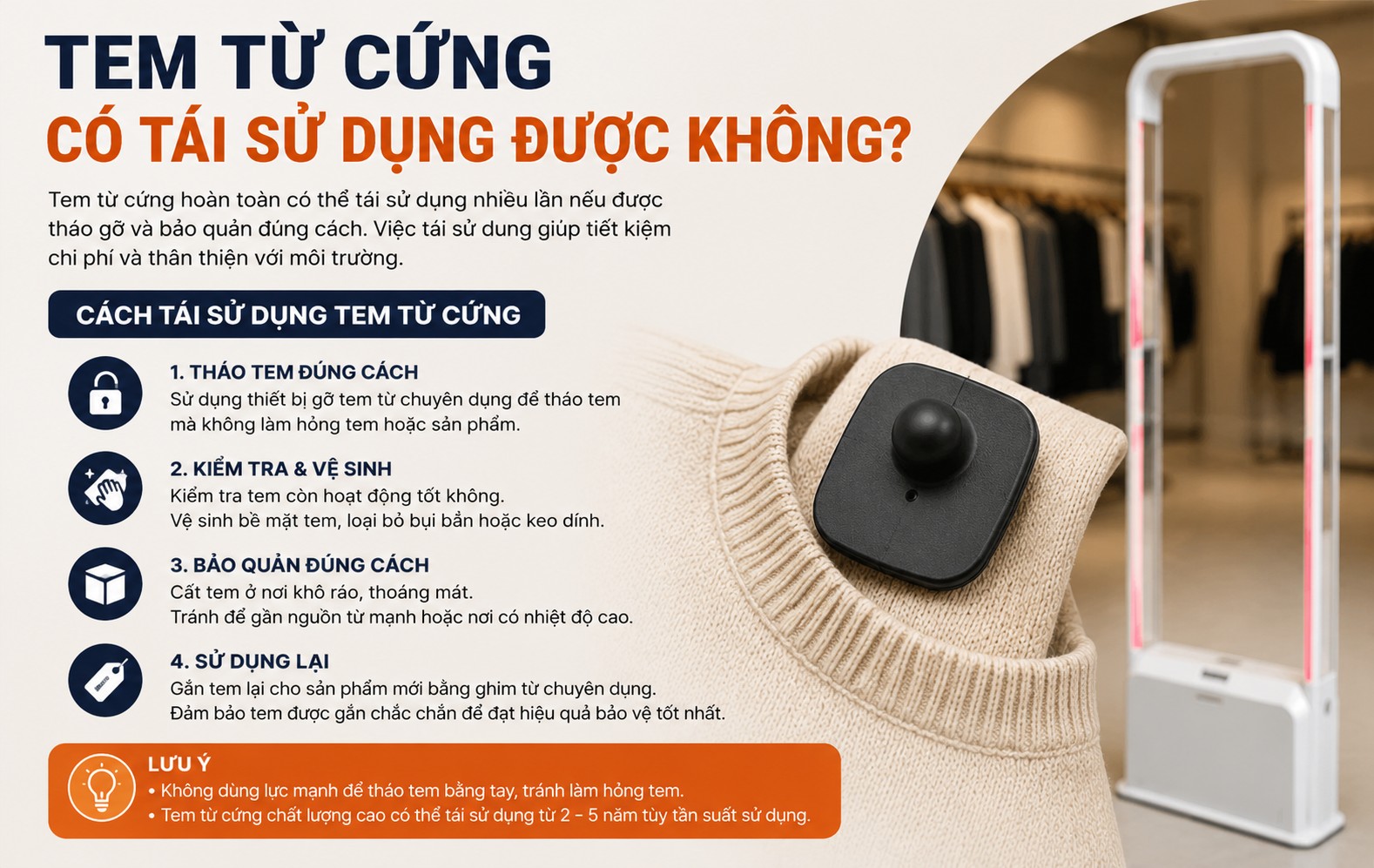 Tem Từ Cứng Có Tái Sử Dụng Được Không?
