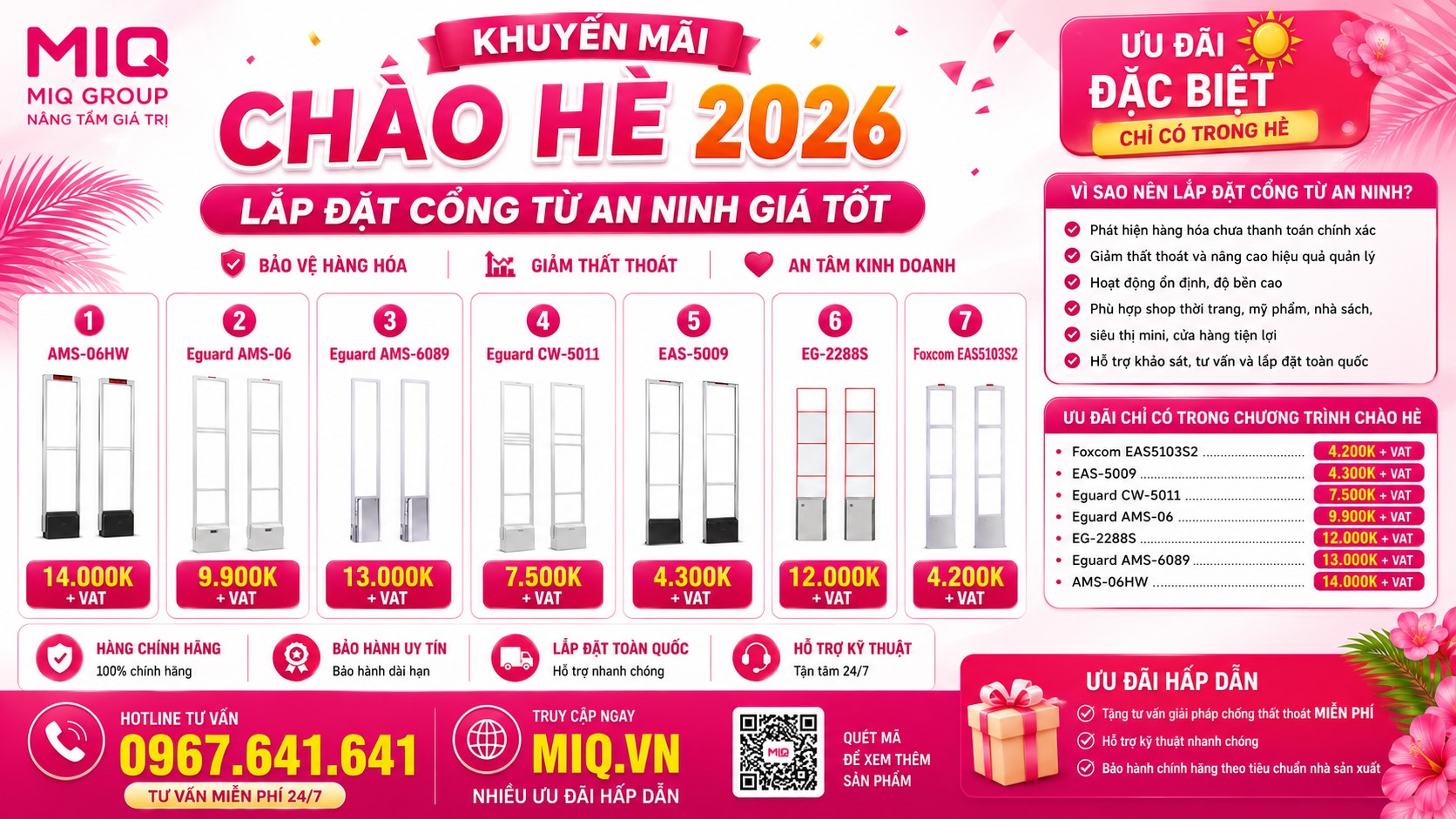🔥 KHUYẾN MÃI CHÀO HÈ 2026 – LẮP ĐẶT CỔNG TỪ AN NINH GIÁ TỐT 🔥