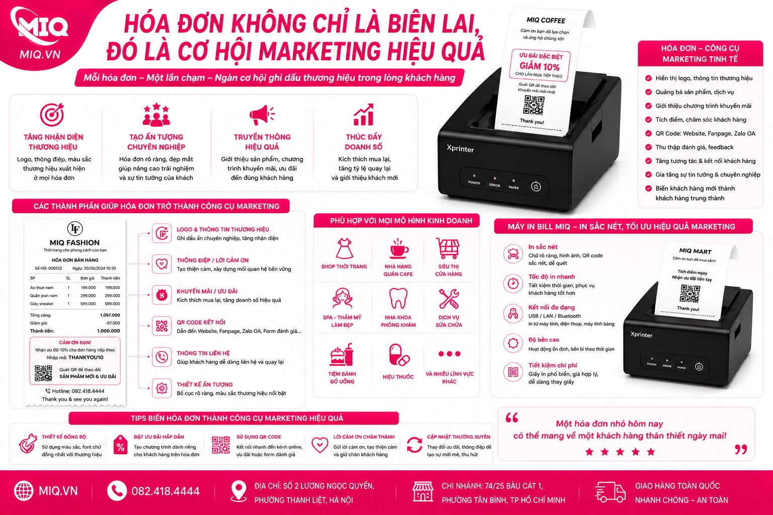 Hóa Đơn Không Chỉ Là Biên Lai, Đó Là Cơ Hội Marketing Hiệu Quả