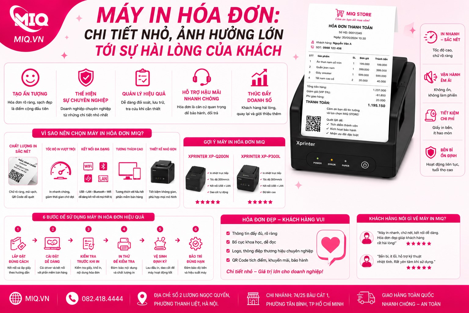 Máy In Hóa Đơn: Chi Tiết Nhỏ, Ảnh Hưởng Lớn Tới Sự Hài Lòng Của Khách