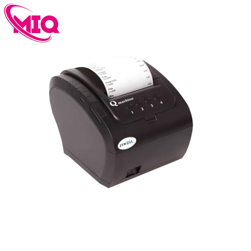 Máy in hóa đơn Zywell ZY307Q (USB+LAN) In số thứ tự