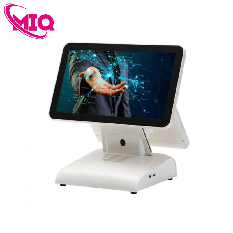 Máy POS Sakamo SKBP-6500D (Core i5, 2 màn hình: cảm ứng 15.6'' điện dung HD+màn phụ 15.6'', 8GB RAM/128GB SSD/Win10)