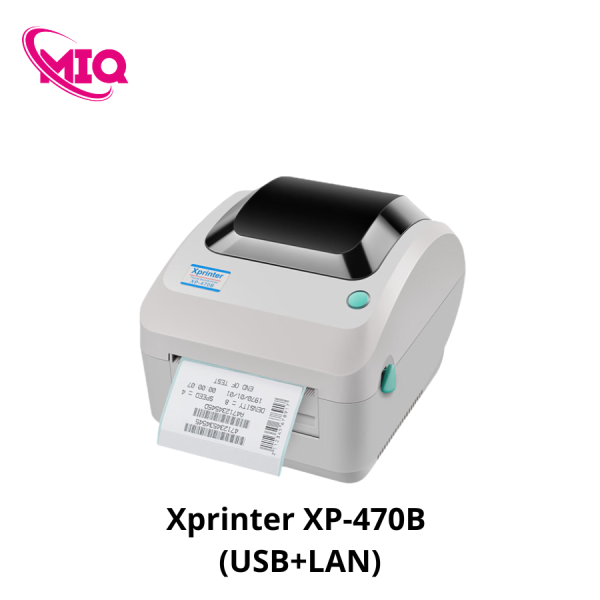 Máy in mã vạch Xprinter XP-470B (USB+LAN)