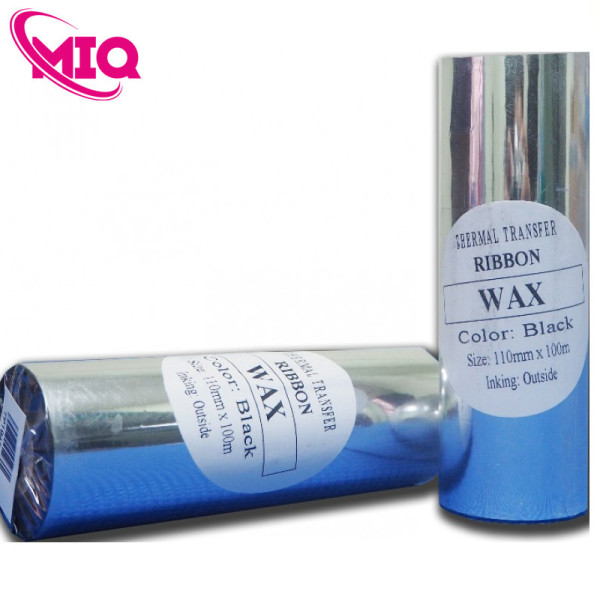 Mực in mã vạch Wax ribbon (110 x 100 mét)