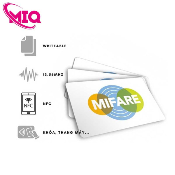 Thẻ Mifare Classic 4K – Thẻ chip cảm ứng 13.56MHz bảo mật cao