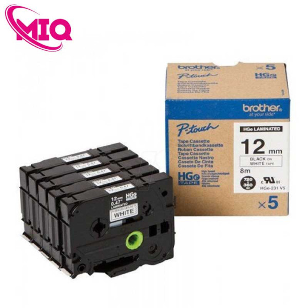 Nhãn HGe- 231V5, 12mm, đóng gói: 5 hộp