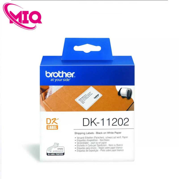 Nhãn giấy bế DK-11202 62mm x 100mm x 300 nhãn