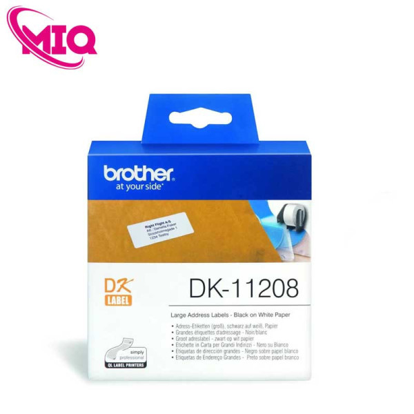 Nhãn giấy bế DK-11208 38mm x 90mm x 400 nhãn