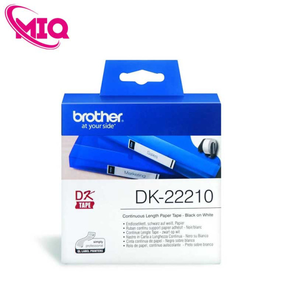 Nhãn giấy liên tục DK-22210 29mm x 30m