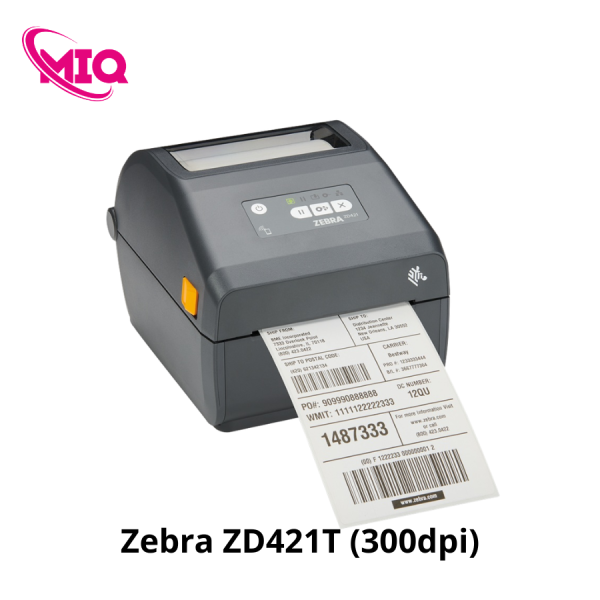 Máy in mã vạch Zebra ZD421T (300dpi)