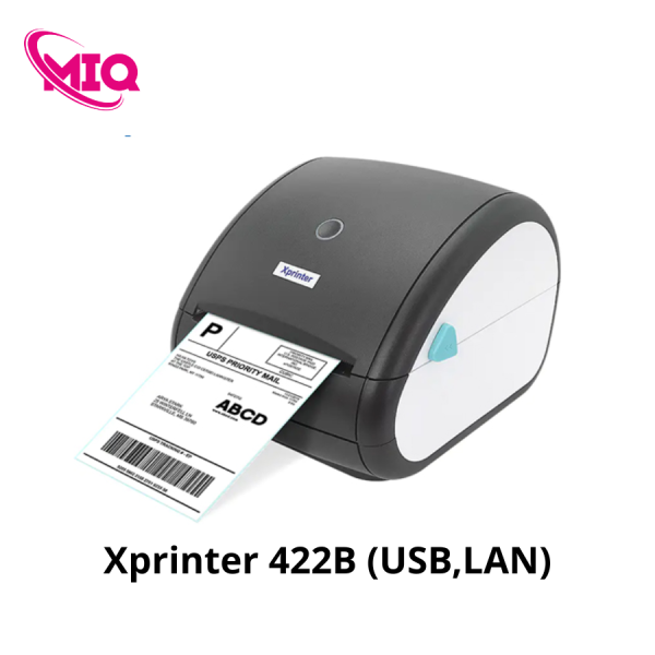 Máy in tem nhãn mã vạch Xprinter 422B (USB,LAN)
