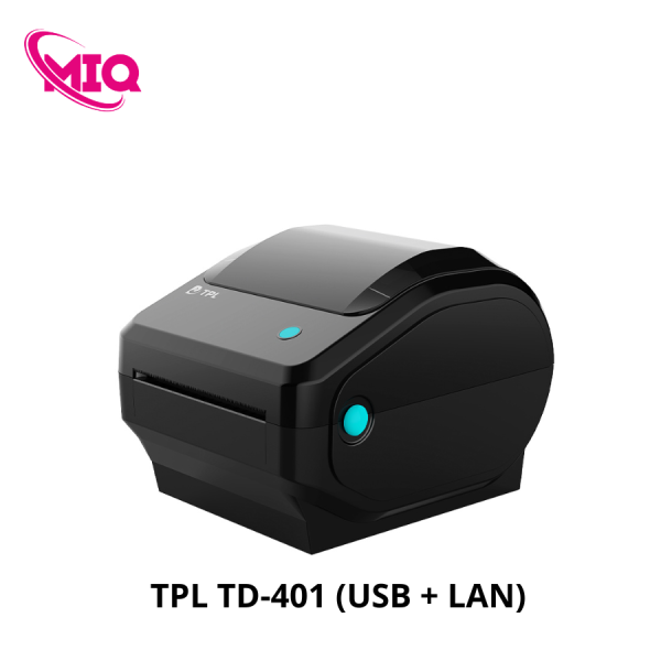 Máy in mã vạch TPL TD-401 (USB + LAN)