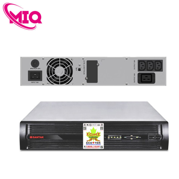 Bộ lưu điện UPS Santak Rack 3K (3KVA/2.7KW)