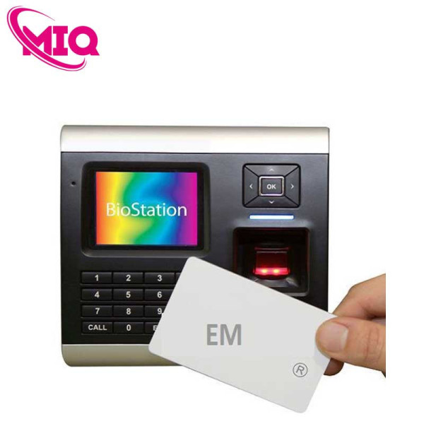 Thiết bị kiểm soát ra vào và chấm công Suprema Biostation BSR-OC (EM card )