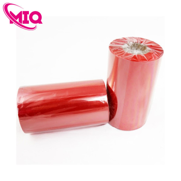 Mực in mã vạch Wax Resin màu đỏ 110mmx300m