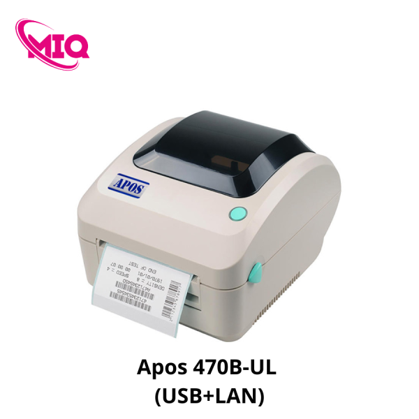 Máy in mã vạch Apos 470B-UL (USB+LAN)